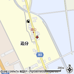 山形県鶴岡市中田追分95周辺の地図