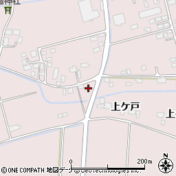 宮城県登米市南方町雷382周辺の地図