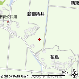 宮城県登米市迫町森（新柳待井）周辺の地図