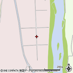 宮城県登米市南方町（大網）周辺の地図