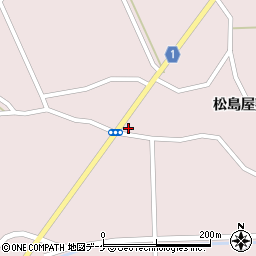 宮城県登米市南方町松島屋敷122周辺の地図