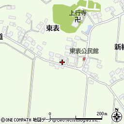 宮城県登米市迫町森東表36周辺の地図