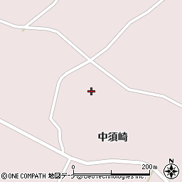 宮城県登米市南方町中須崎39周辺の地図