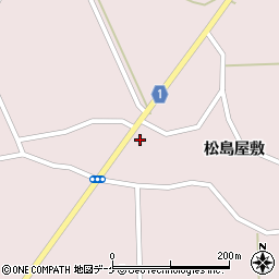 宮城県登米市南方町松島屋敷125周辺の地図