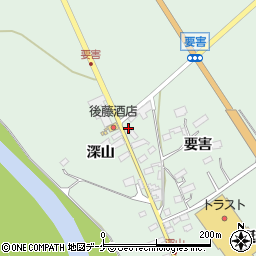 宮城県大崎市岩出山上野目深山24周辺の地図