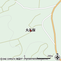 宮城県本吉郡南三陸町志津川大久保周辺の地図