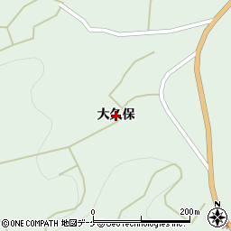 宮城県南三陸町（本吉郡）志津川（大久保）周辺の地図