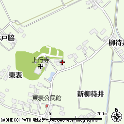 宮城県登米市迫町森東表85周辺の地図