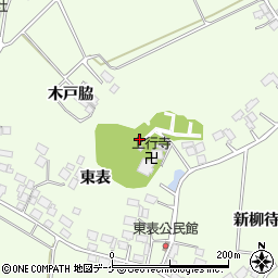 宮城県登米市迫町森東表76周辺の地図