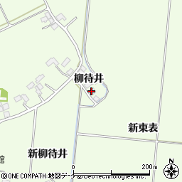 宮城県登米市迫町森柳待井周辺の地図