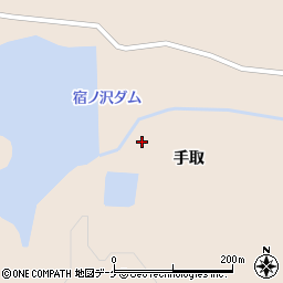 宮城県栗原市高清水手取29周辺の地図