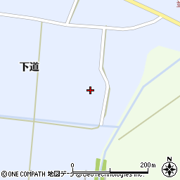 宮城県登米市中田町宝江新井田沼崎周辺の地図