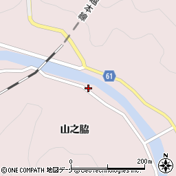 五十川簡易郵便局周辺の地図