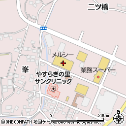 宮城県登米市南方町鴻ノ木111周辺の地図