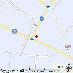 ローソン登米中田宝江店周辺の地図