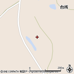 宮城県登米市迫町新田日向29周辺の地図