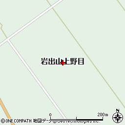 宮城県大崎市岩出山上野目周辺の地図