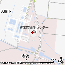 登米市衛生センター周辺の地図