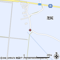 宮城県登米市中田町宝江新井田周辺の地図