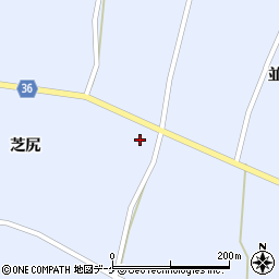 宮城県登米市中田町宝江新井田姥沼周辺の地図