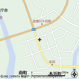 志津川駅周辺の地図