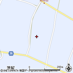 宮城県登米市中田町宝江新井田上待井61-3周辺の地図