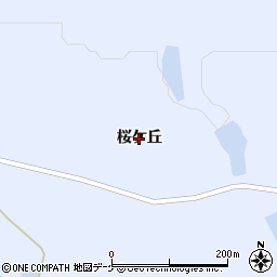 山形県鶴岡市羽黒町川代（桜ケ丘）周辺の地図