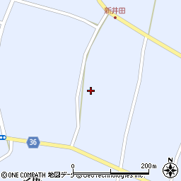 宮城県登米市中田町宝江新井田上待井65周辺の地図