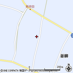 宮城県登米市中田町宝江新井田上待井58-2周辺の地図