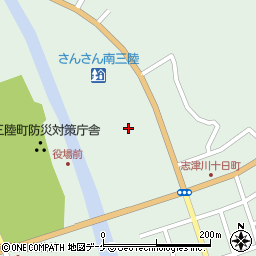 南三陸志津川さんさん商店街インフォメーション周辺の地図