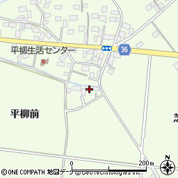 宮城県登米市迫町森平柳132-2周辺の地図