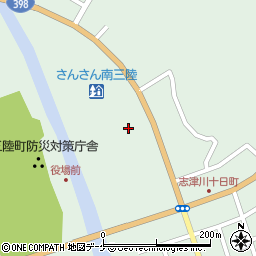 菓房山清　南三陸本店周辺の地図