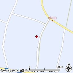 宮城県登米市中田町宝江新井田上待井43周辺の地図