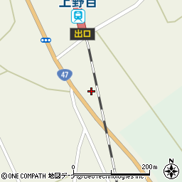 宮城県大崎市岩出山下一栗畑田周辺の地図