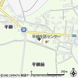宮城県登米市迫町森平柳110-2周辺の地図