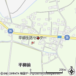 宮城県登米市迫町森平柳119-1周辺の地図