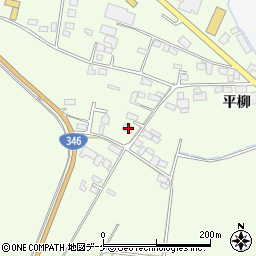 宮城県登米市迫町森平柳65-4周辺の地図