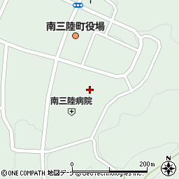 南三陸町役場・病院前駅周辺の地図