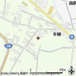 宮城県登米市迫町森平柳68-2周辺の地図