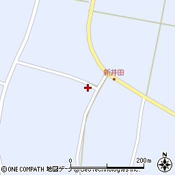 宮城県登米市中田町宝江新井田上待井31-2周辺の地図