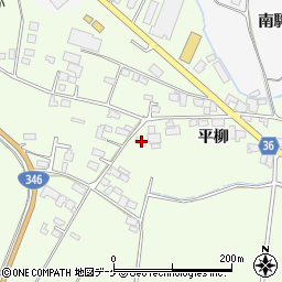 宮城県登米市迫町森平柳68-1周辺の地図