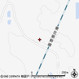 宮城県栗原市瀬峰刈安沢246周辺の地図