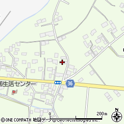 宮城県登米市迫町森平柳297周辺の地図