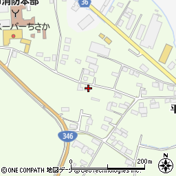 宮城県登米市迫町森平柳60周辺の地図