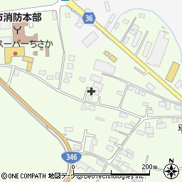 宮城県登米市迫町森平柳61-1周辺の地図