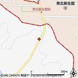 宮城県栗原市瀬峰清水沢107周辺の地図