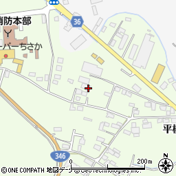 宮城県登米市迫町森平柳21-1周辺の地図