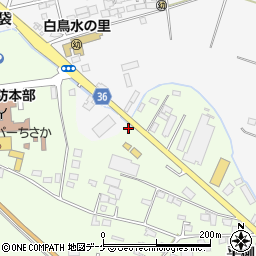 宮城県登米市迫町森平柳34-66周辺の地図