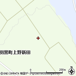 山形県鶴岡市羽黒町上野新田二反割周辺の地図
