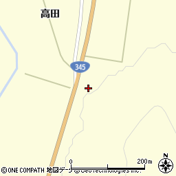 山形県鶴岡市田川55周辺の地図